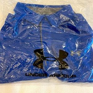 Mens under armour Golf shirt size large